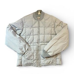 Vintage Walls Blizzard-Pruf Jacket Mens XL Tall Quilted Insulated Workwear USA